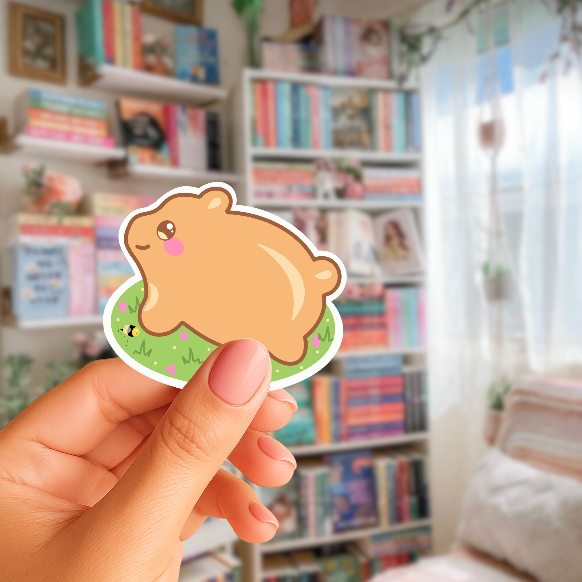 Zuki Pan Dulce Vinyl Glossy Sticker 3"