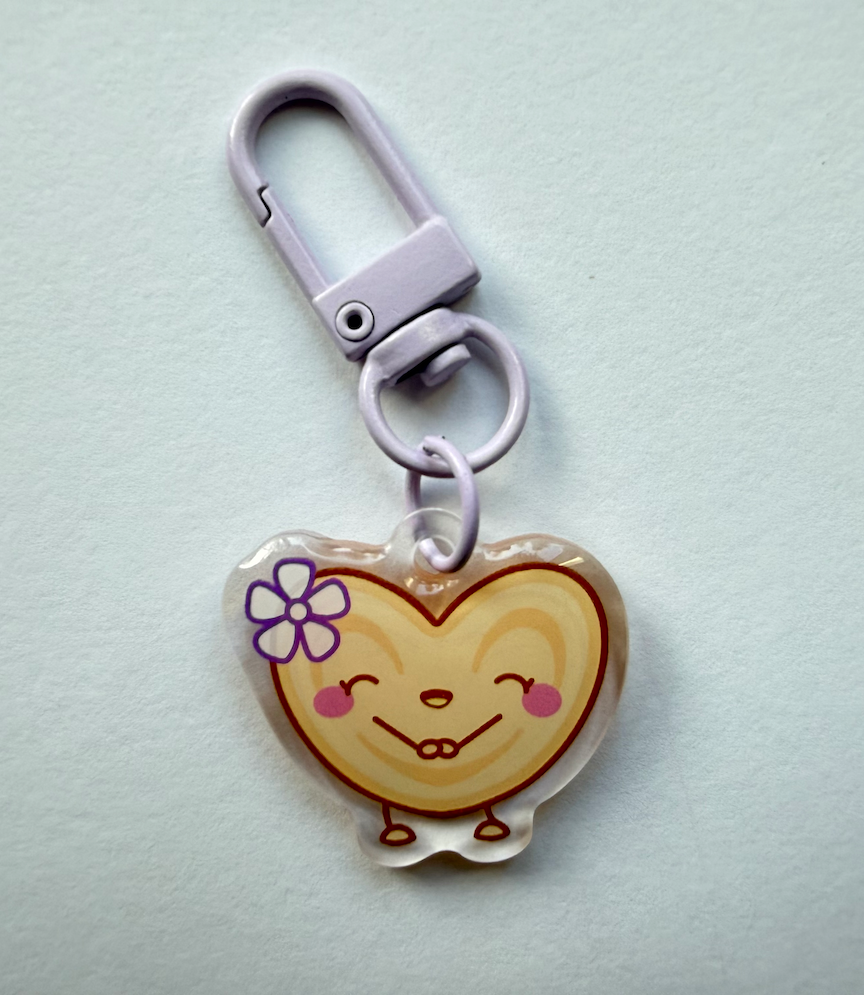 Pan Dulce Acrylic Keychain Charms Double-Sided Collectible
