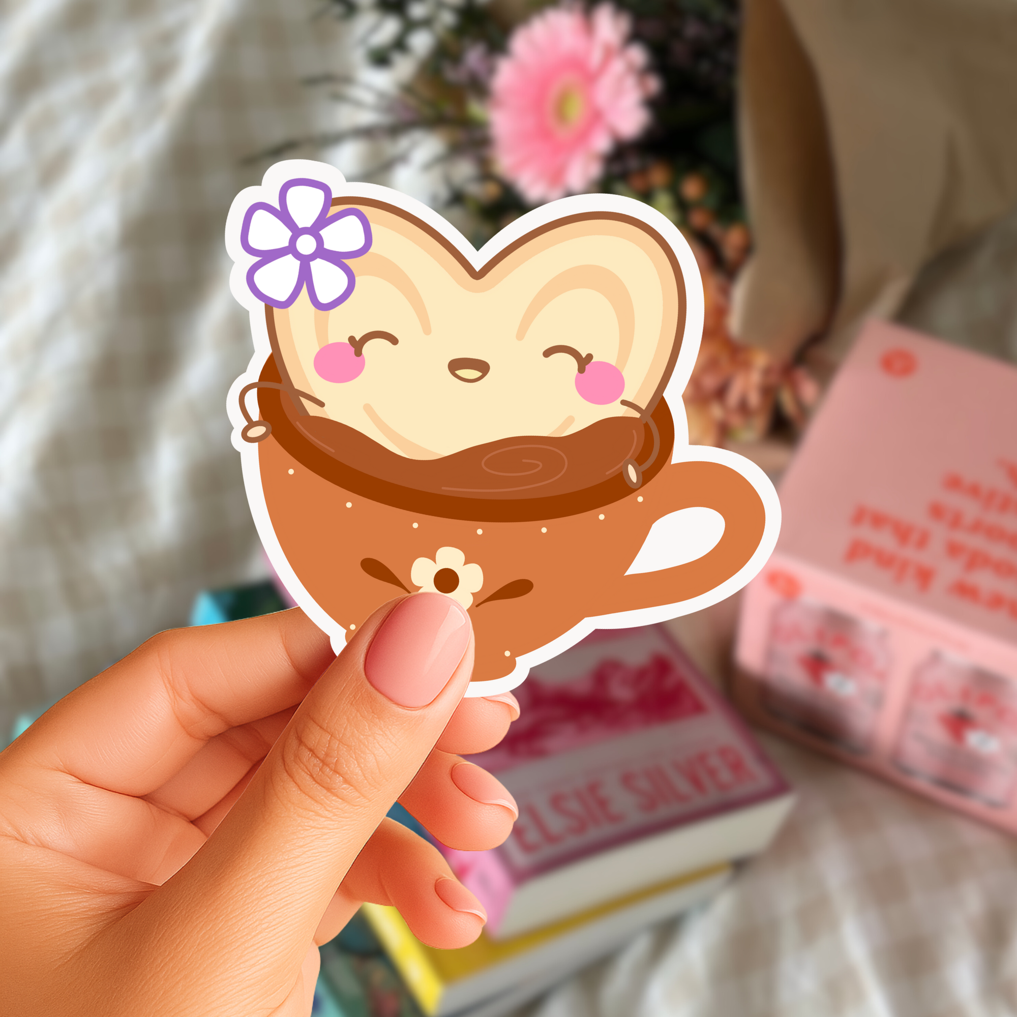 Oreja Pan Dulce Vinyl Matte Sticker 3"