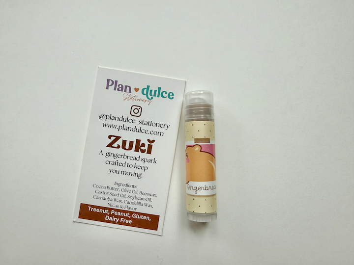 Pan Dulce Flavored HandMade Lip Balm - All Natural & Sweetened - Choose Your Character Flavor