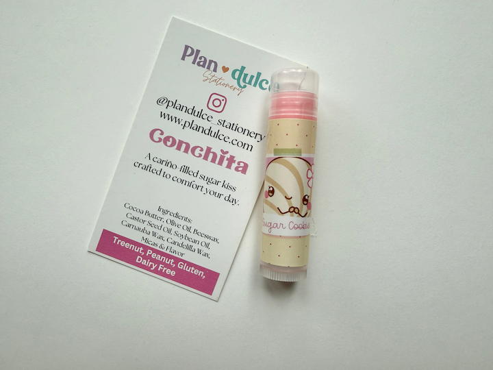 Pan Dulce Flavored HandMade Lip Balm - All Natural & Sweetened - Choose Your Character Flavor