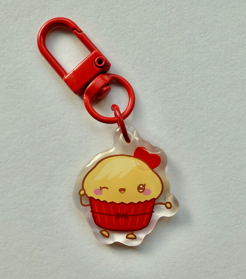 Pan Dulce Acrylic Keychain Charms Double-Sided Collectible
