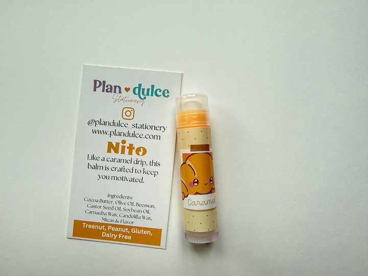 Pan Dulce Flavored HandMade Lip Balm - All Natural & Sweetened - Choose Your Character Flavor