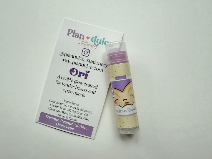 Pan Dulce Flavored HandMade Lip Balm - All Natural & Sweetened - Choose Your Character Flavor