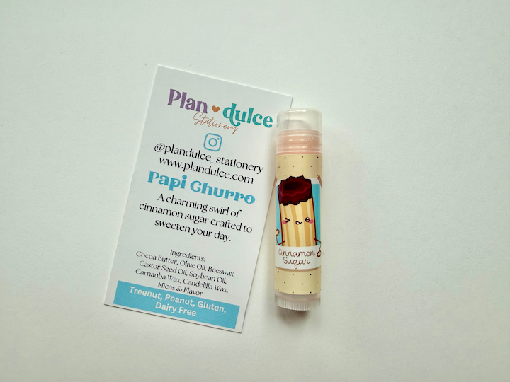 Pan Dulce Flavored HandMade Lip Balm - All Natural & Sweetened - Choose Your Character Flavor